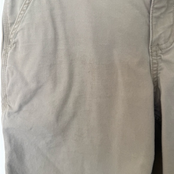 Carhartt Men's Tan Flat-Front Work Cargo Shorts - Picture 3 of 9